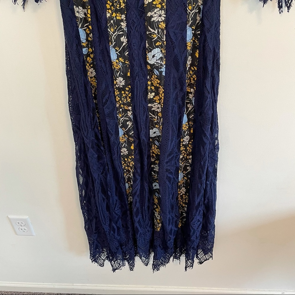 NWT Foxiedox Josefine Lace & Clip Dot Midi Dress - Picture 4 of 7